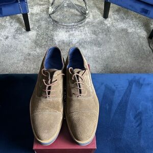 Suede derby classic
